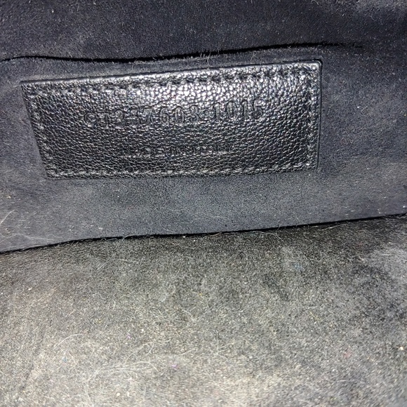 Saint Laurent YSL Multi Color Fringe Purse - Picture 5 of 8